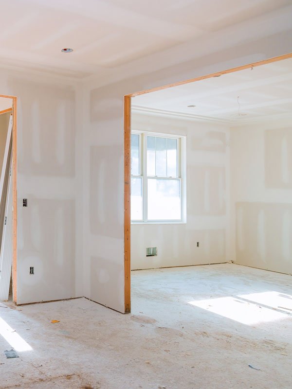 New Sheetrock by Dean's Construction in Corning NY